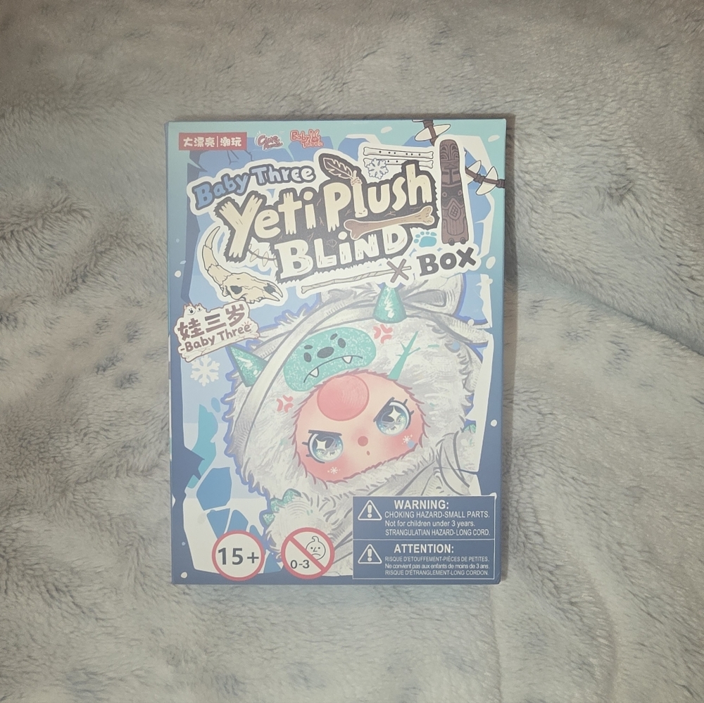Baby Three Yeti Plush Blind Box